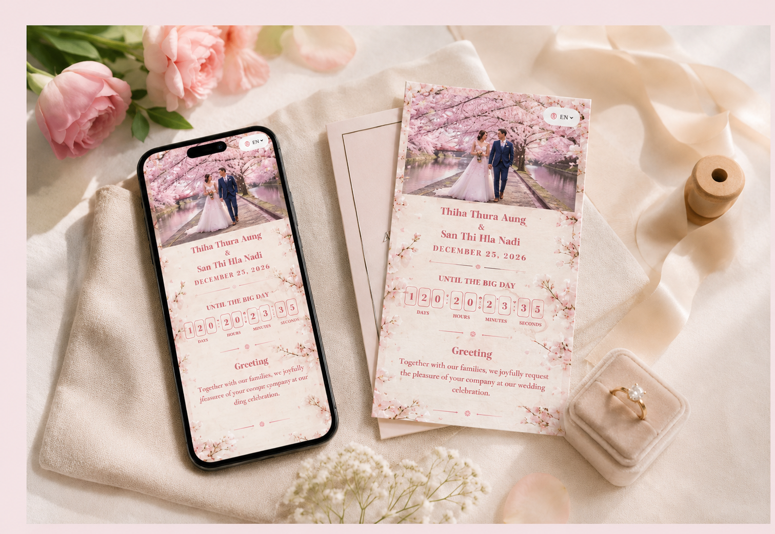 Wedding couple photo gallery preview